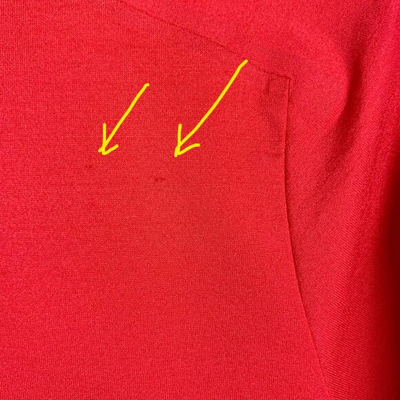 Stellar Equipment Tech Shirt Performance Long Sleeve Red Lightweight Men's S - Picture 10 of 10